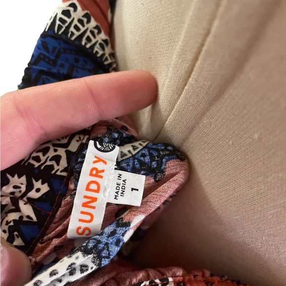 SUNDRY Exploded Floral Skirt Brick - Picture 12 of 16